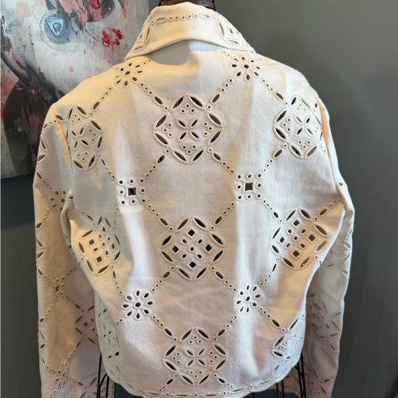 Veronica Beard Adelaide Jacket in Ecru (Worn Once!) - Picture 6 of 8